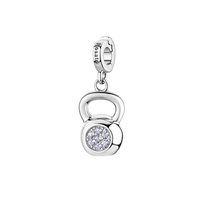 Charm Rosato Dame Storie in Silber RZ267R